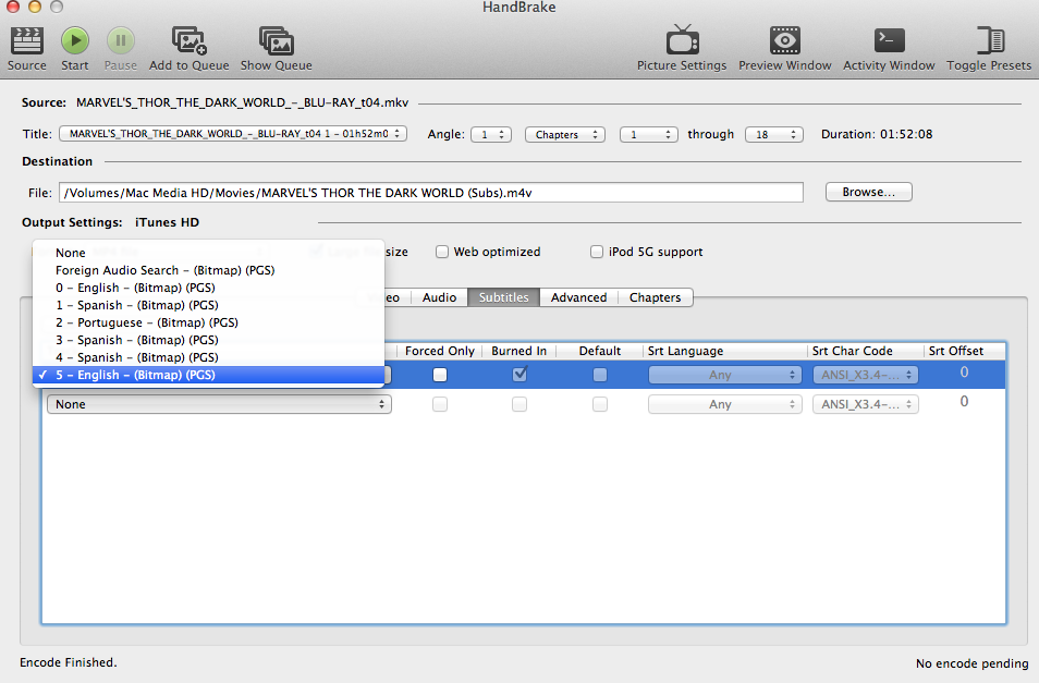pgs subtitles to srt mac